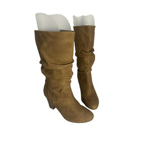 XOXO Women's Strasburg Slouch Boots Tan Size 8M New in Box